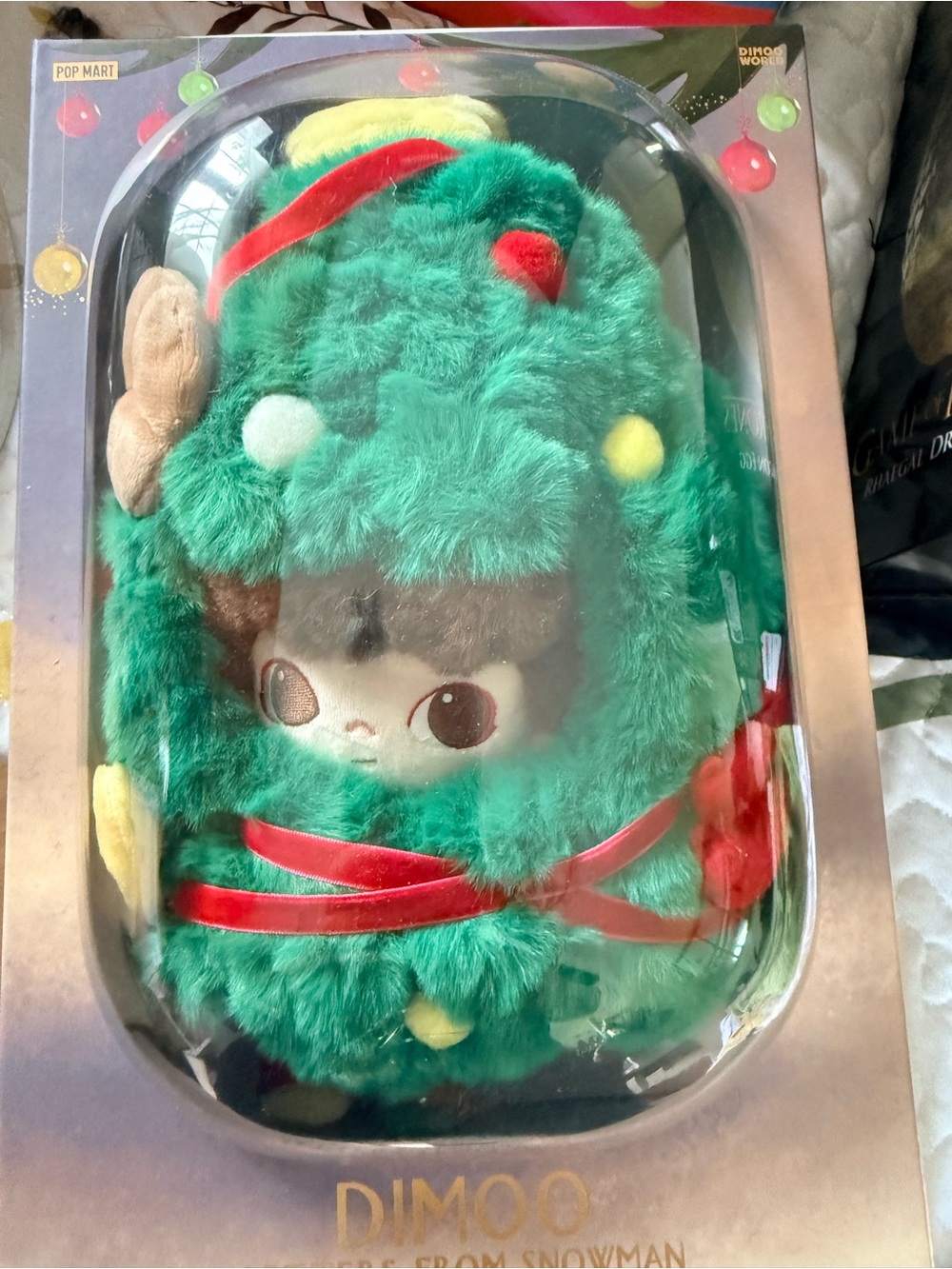 POP MART x DIMOO Letters from Snowman Series Christmas Tree Cotton Doll